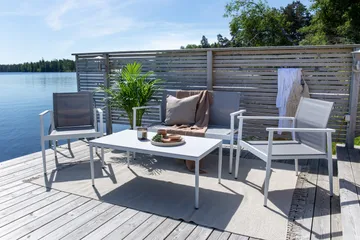 Break Loungegrupp Utomhus 4-sits - Vit - Utemöbler & utemiljö - Loungemöbler - Loungeset & loungegrupp