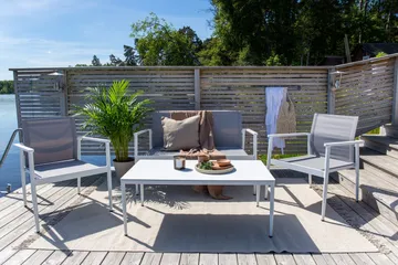 Break Loungegrupp Utomhus 4-sits - Vit - Utemöbler & utemiljö - Loungemöbler - Loungeset & loungegrupp