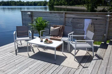 Break Loungegrupp Utomhus 4-sits - Vit - Utemöbler & utemiljö - Loungemöbler - Loungeset & loungegrupp