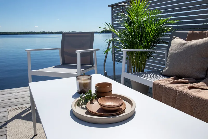 Break Loungegrupp Utomhus 4-sits - Vit - Utemöbler & utemiljö - Loungemöbler - Loungeset & loungegrupp