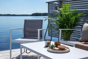 Break Loungegrupp Utomhus 4-sits - Vit - Utemöbler & utemiljö - Loungemöbler - Loungeset & loungegrupp