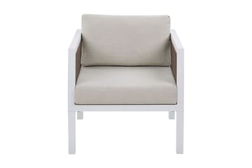 Columbero Loungegrupp Utomhus 5-sits - Vit/Brun - Utemöbler & utemiljö - Loungemöbler - Loungeset & loungegrupp