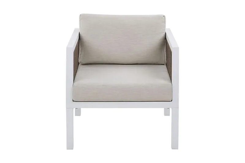 Columbero Loungegrupp Utomhus 5-sits - Vit/Brun - Utemöbler & utemiljö - Loungemöbler - Loungeset & loungegrupp