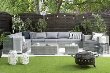 Comfy Loungegrupp Utomhus 76 cm - Grå - Utemöbler & utemiljö - Loungemöbler - Loungeset & loungegrupp