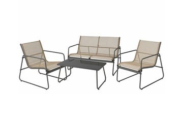 Corpach 4-sits Soffgrupp Utomhus - Loungegrupp till balkong terrass och uteplats - Antracit - Utemöbler & utemiljö - Loungemöbler - Loungeset & loungegrupp