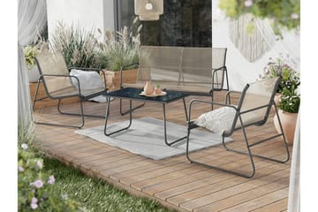 Corpach Soffgrupp Anthracite - Utemöbler & utemiljö - Loungemöbler - Loungeset & loungegrupp