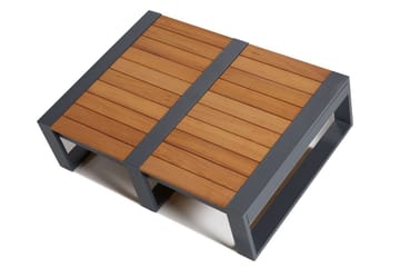 Dereseki HörnLoungegrupp Utomhus 5-sits - Grå/Svart - Utemöbler & utemiljö - Loungemöbler - Loungeset & loungegrupp