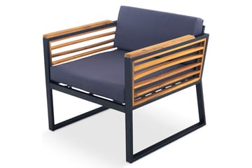 Duvholmen Loungegrupp Utomhus 5-sits Brun - Lyfco - Utemöbler & utemiljö - Loungemöbler - Loungeset & loungegrupp