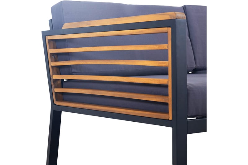 Duvholmen Loungegrupp Utomhus 5-sits Brun - Lyfco - Utemöbler & utemiljö - Loungemöbler - Loungeset & loungegrupp