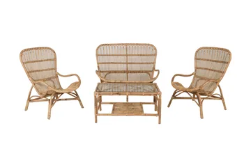 Ella Loungegrupp med Dynor - Trä/natur - Utemöbler & utemiljö - Loungemöbler - Loungeset & loungegrupp