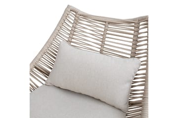 Helsinki Soffgrupp Utomhus - Natur/Svart - Utemöbler & utemiljö - Loungemöbler - Loungeset & loungegrupp