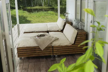 Hillerstorp Bara Vara Loungefåtölj m Divan 2-pack - Vit/Beige - Utemöbler & utemiljö - Loungemöbler - Loungeset & loungegrupp