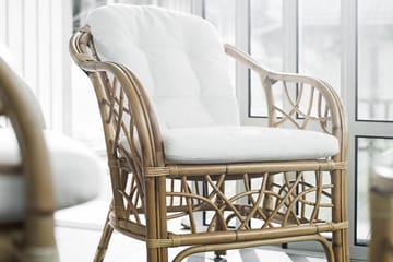 Hillerstorp Fårö Soffgrupp Utomhus 4-sits - Svartvit - Utemöbler & utemilj ö - Loungemöbler - Loungeset & loungegrupp