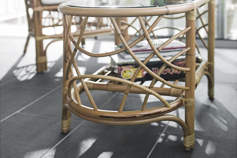 Hillerstorp Fårö Soffgrupp Utomhus 4-sits - Svartvit - Utemöbler & utemiljö - Loungemöbler - Loungeset & loungegrupp