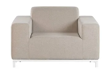 Hughen Loungegrupp Utomhus 5-sits - Beige - Utemöbler & utemiljö - Loungemöbler - Loungeset & loungegrupp