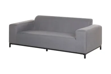 Hughen Loungegrupp Utomhus 5-sits - Grå/Svart - Utemöbler & utemiljö - Loungemöbler - Loungeset & loungegrupp