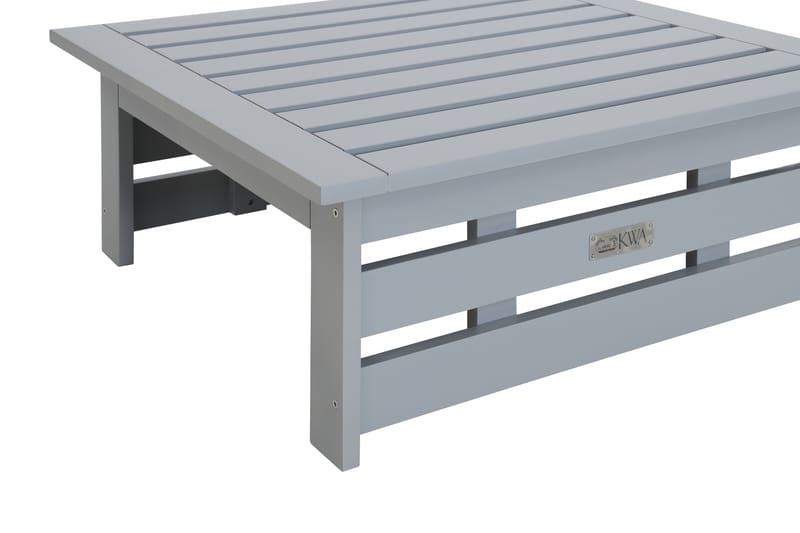 Husarn Soffbord Utomhus 80 cm - Utebord i Trä - Grå - Utemöbler & utemiljö - Loungemöbler - Loungeset & loungegrupp