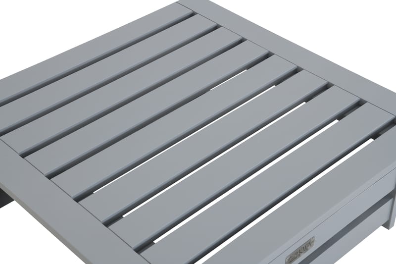 Husarn Soffbord Utomhus 80 cm - Utebord i Trä - Grå - Utemöbler & utemiljö - Loungemöbler - Loungeset & loungegrupp