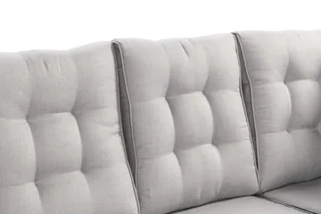 James Lyx Loungegrupp Vändbar - Vit / Gråa dynor - Utemöbler & utemiljö - Loungemöbler - Loungeset & loungegrupp