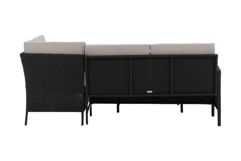 Knock Hörnsoffa Utomhus - Svart - Utemöbler & utemiljö - Loungemöbler - Loungeset & loungegrupp