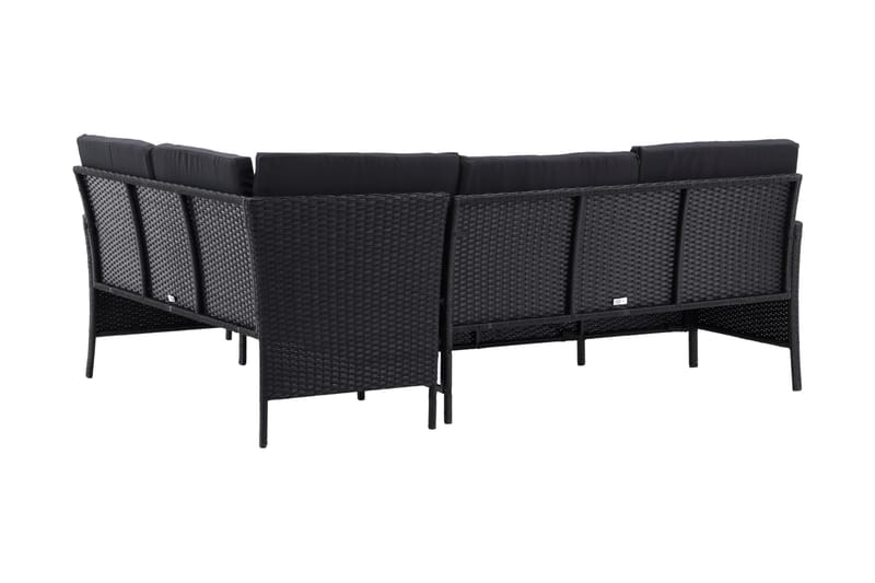 Knock Hörnsoffa Utomhus - Svart - Utemöbler & utemiljö - Loungemöbler - Loungeset & loungegrupp