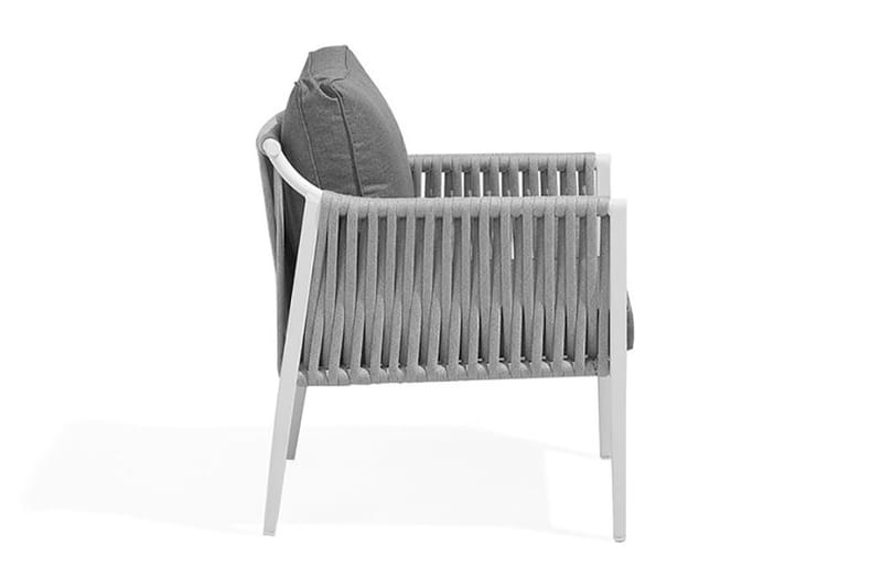 Latina Loungegrupp Utomhus 66 cm - Vit - Utemöbler & utemiljö - Loungemöbler - Loungeset & loungegrupp