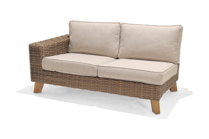 Loungegrupp Utomhus Bahamas 5-sits - Beige - Utemöbler & utemiljö - Loungemöbler - Loungeset & loungegrupp