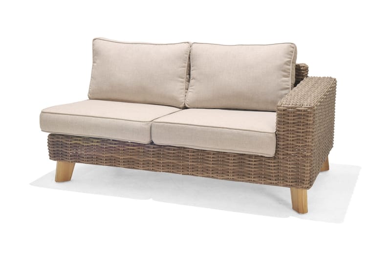 Loungegrupp Utomhus Bahamas 5-sits - Beige - Utemöbler & utemiljö - Loungemöbler - Loungeset & loungegrupp