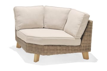 Loungegrupp Utomhus Bahamas 5-sits - Beige - Utemöbler & utemiljö - Loungemöbler - Loungeset & loungegrupp
