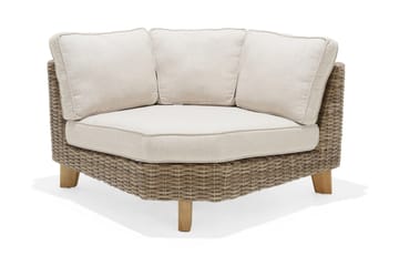 Loungegrupp Utomhus Bahamas 5-sits - Beige - Utemöbler & utemiljö - Loungemöbler - Loungeset & loungegrupp
