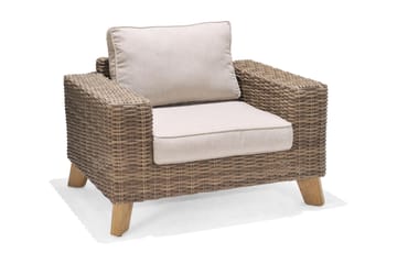 Loungegrupp Utomhus Bahamas 5-sits - Beige - Utemöbler & utemiljö - Loungemöbler - Loungeset & loungegrupp