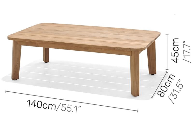 Loungegrupp Utomhus Bahamas 5-sits - Beige - Utemöbler & utemiljö - Loungemöbler - Loungeset & loungegrupp