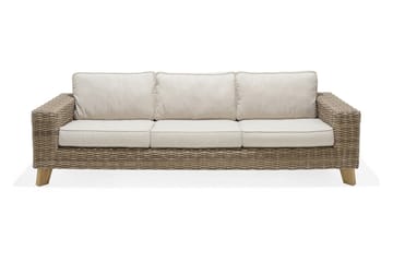 Loungegrupp Utomhus Bahamas 6-sits - Beige - Utemöbler & utemiljö - Loungemöbler - Loungeset & loungegrupp
