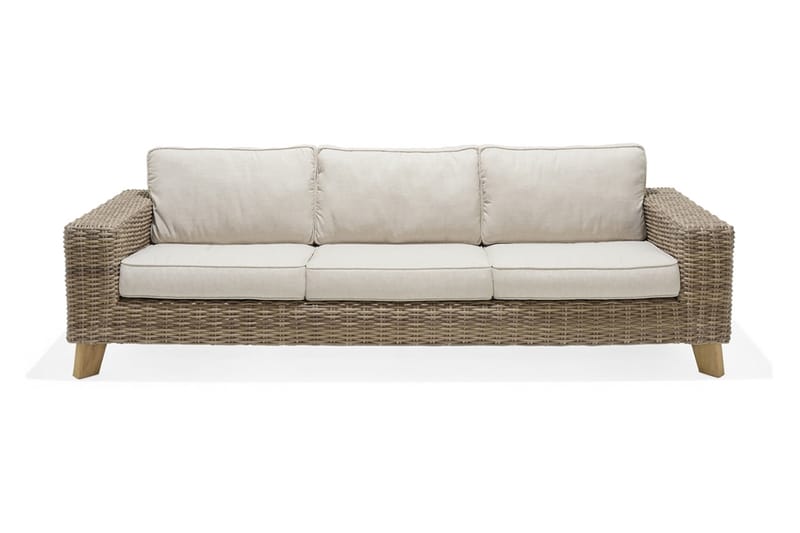 Loungegrupp Utomhus Bahamas 6-sits - Beige - Utemöbler & utemiljö - Loungemöbler - Loungeset & loungegrupp