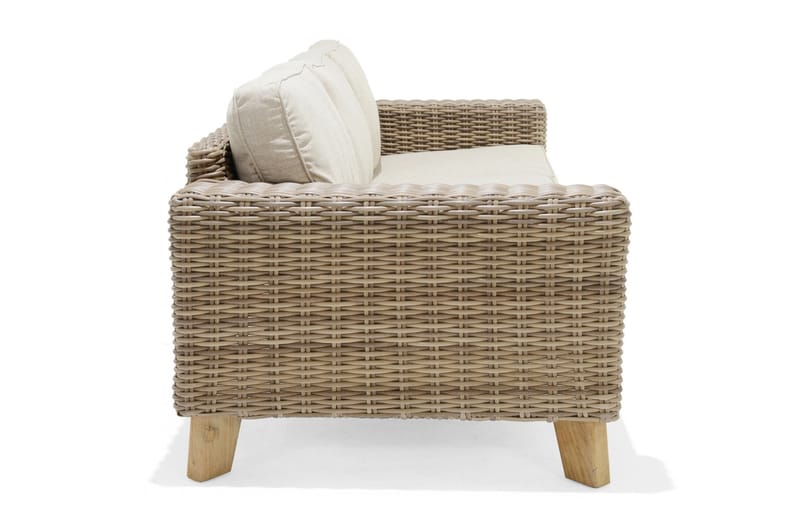Loungegrupp Utomhus Bahamas 6-sits - Beige - Utemöbler & utemiljö - Loungemöbler - Loungeset & loungegrupp