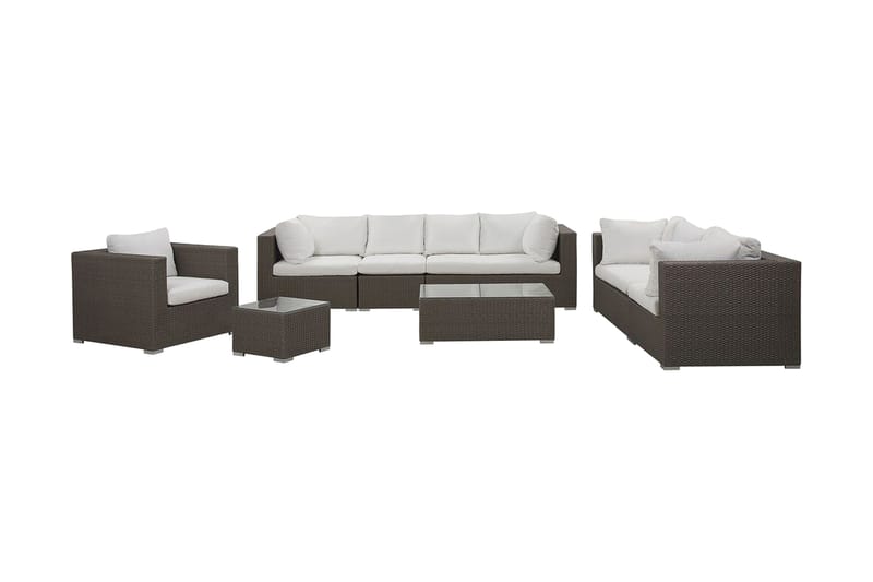 Loungegrupp Utomhus Bitah - Grå - Utemöbler & utemiljö - Loungemöbler - Loungeset & loungegrupp