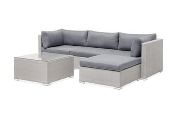 Loungegrupp Utomhus Holters Konstrotting - Grå - Utemöbler & utemiljö - Loungemöbler - Loungeset & loungegrupp