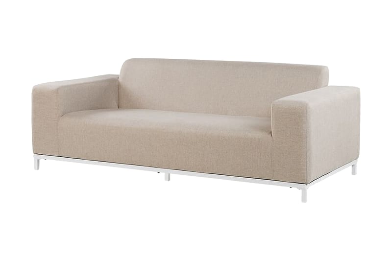 Loungegrupp Utomhus Hughen 5-sits - Beige - Utemöbler & utemiljö - Loungemöbler - Loungeset & loungegrupp