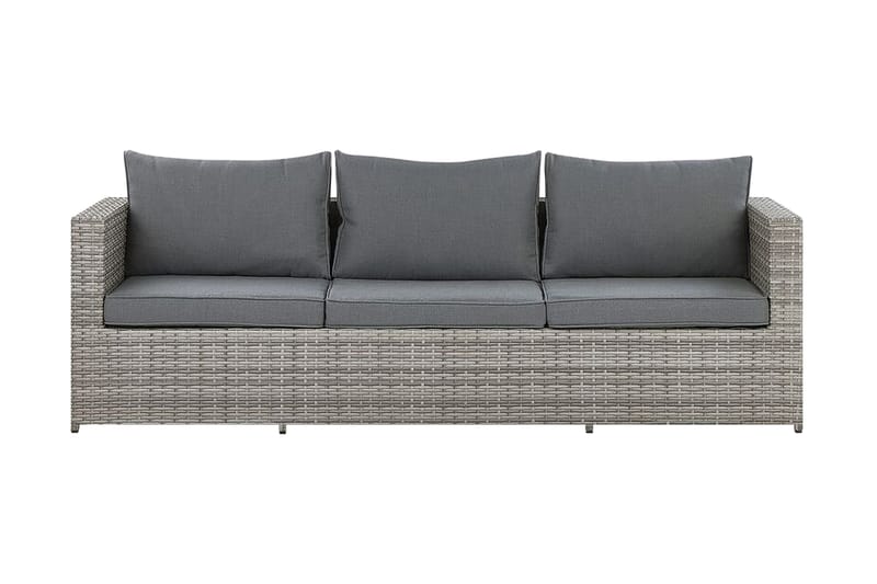 Loungegrupp Utomhus rottig grå SABBIA - Grå - Utemöbler & utemiljö - Loungemöbler - Loungeset & loungegrupp