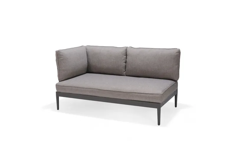 Loungegrupp Utomhus Panjin 4-sits Svart - Lifestyle Garden - Utemöbler & utemiljö - Loungemöbler - Loungeset & loungegrupp