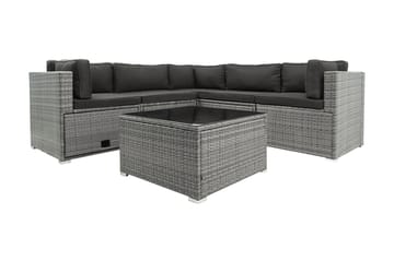 Loungrgrupp Borråsen 7-sits - Grå - Utemöbler & utemiljö - Loungemöbler - Loungeset & loungegrupp
