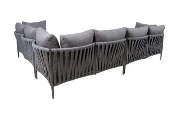 Möbelset Bremen 2 delar Grå - Utemöbler & utemiljö - Loungemöbler - Loungeset & loungegrupp