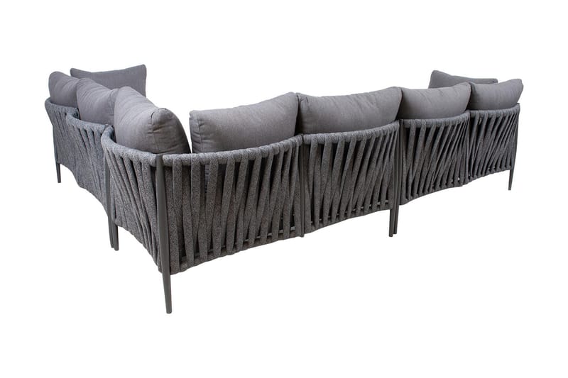 Möbelset Bremen 2 delar Grå - Utemöbler & utemiljö - Loungemöbler - Loungeset & loungegrupp