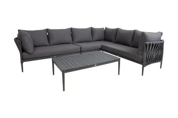 Möbelset Bremen 2 delar Grå - Utemöbler & utemiljö - Loungemöbler - Loungeset & loungegrupp