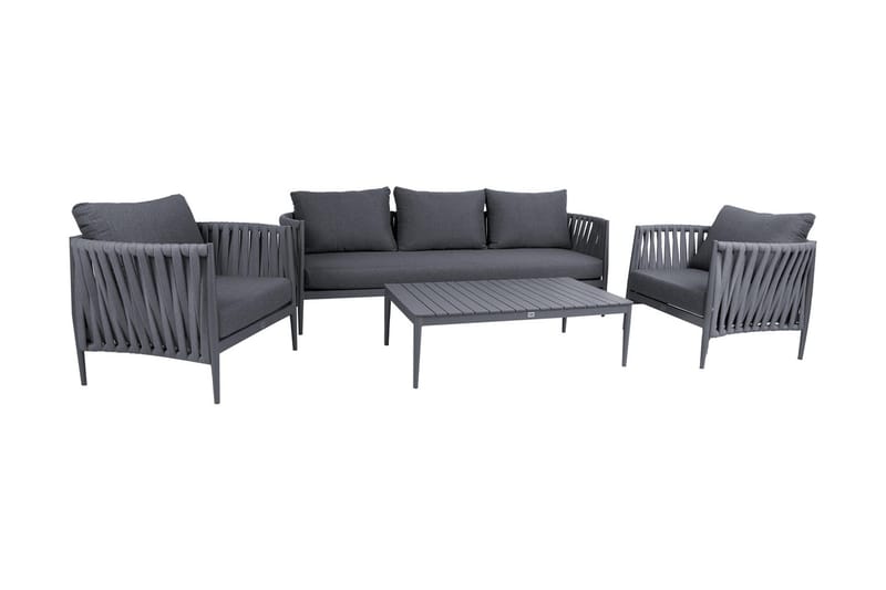 Möbelset Bremen 4 delar Grå