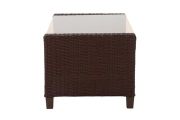 Malmo Loungegrupp Utomhus Konstrotting Brun - Dorel Home - Utemöbler & utemiljö - Loungemöbler - Loungeset & loungegrupp