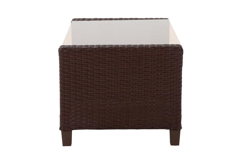 Malmo Loungegrupp Utomhus Konstrotting Brun - Dorel Home - Utemöbler & utemiljö - Loungemöbler - Loungeset & loungegrupp