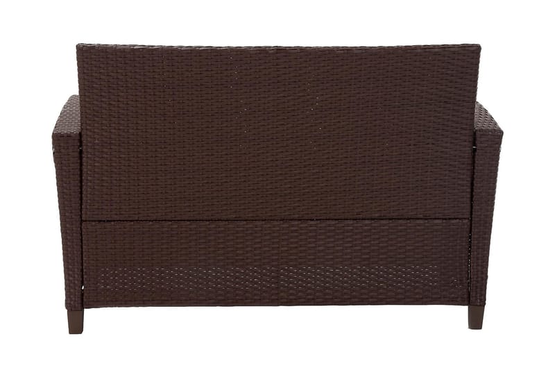 Malmo Loungegrupp Utomhus Konstrotting Brun - Dorel Home - Utemöbler & utemiljö - Loungemöbler - Loungeset & loungegrupp