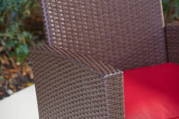 Malmo Loungegrupp Utomhus Konstrotting Brun - Dorel Home - Utemöbler & utemiljö - Loungemöbler - Loungeset & loungegrupp