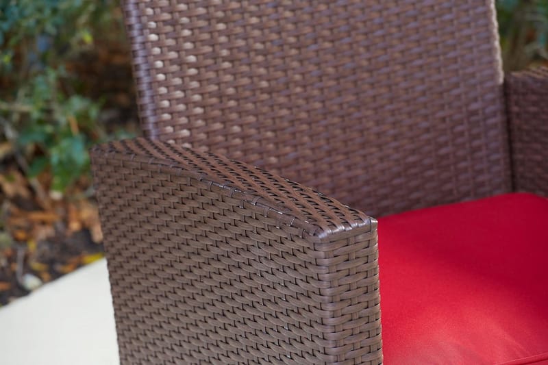 Malmo Loungegrupp Utomhus Konstrotting Brun - Dorel Home - Utemöbler & utemiljö - Loungemöbler - Loungeset & loungegrupp